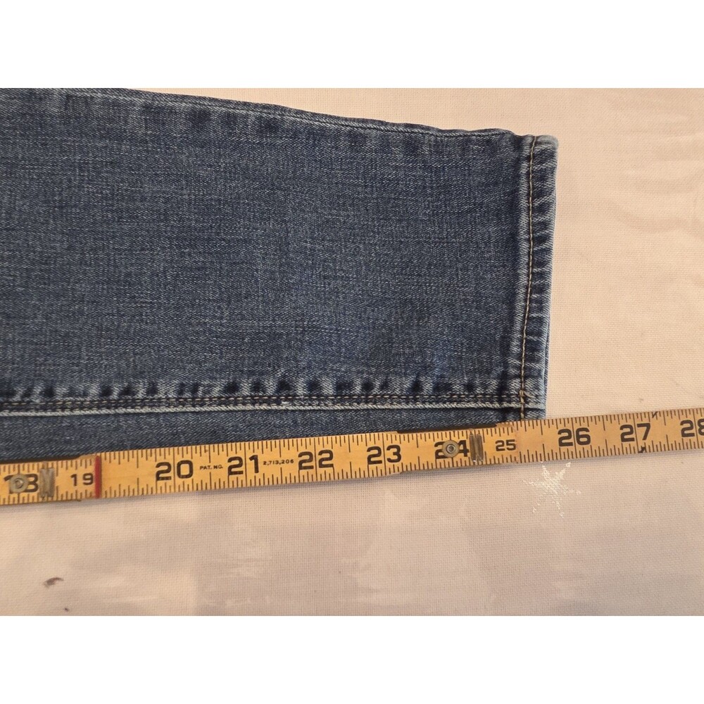 Lucky Brand Lolita Crop Jeans Women 8 29 Blue Mid Rise Skinny Stretch Denim - Picture 9 of 9